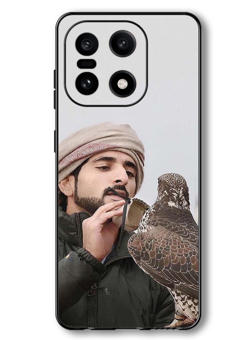 Theodor Case Compatible with OnePlus 15 6.78 Inch Protection Shockproof Bumper Cover Sheikh Hamdan Loving His Eagle - Image 1